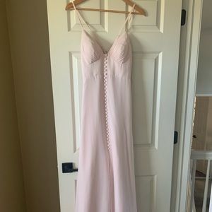 Azazie Blushing Pink dress - worn once!